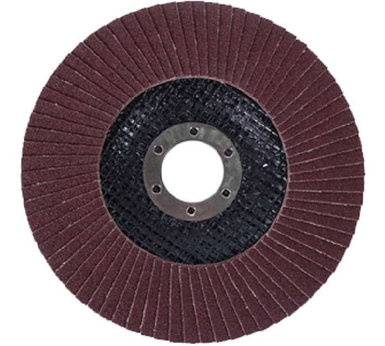 Изображение товара Круг шлифовальный лепестковый 125х22,23 конический А80 10 штук в упаковке DCUT DC2310751125