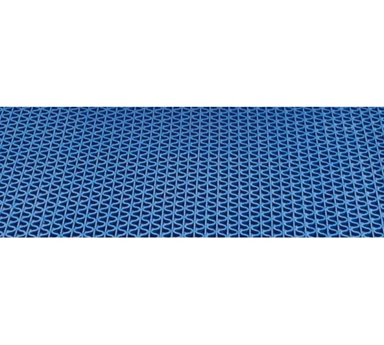 Изображение товара Напольное покрытие в рулоне QZRP Зиг-Заг 120х80 см Дорожка Зиг Заг 4,5мм 1,2х0,8м синий