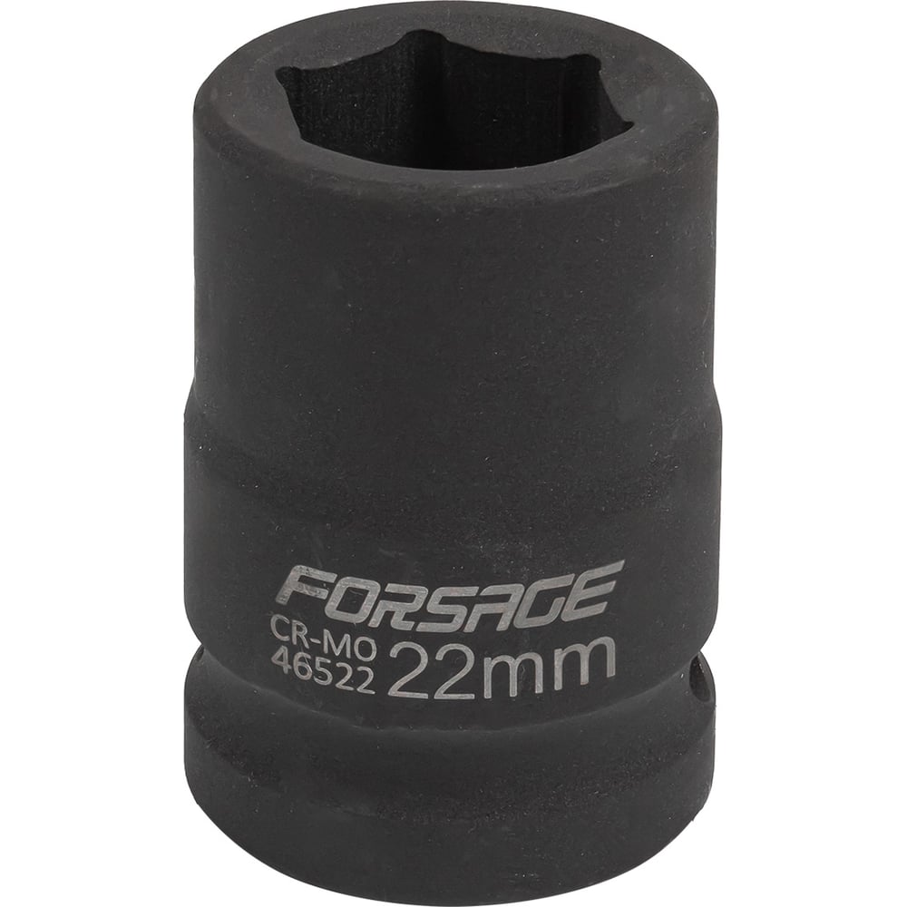 Изображение товара Головка ударная 6-гранная Forsage 22мм 3/4DR F-46522
