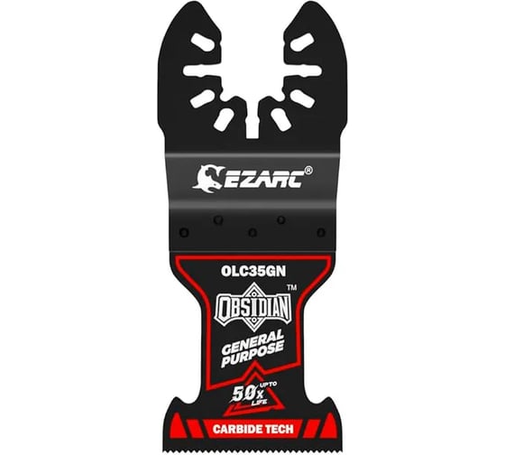 Изображение товара Карбидная насадка универсальная Ezarc серия обсидиант, для реноватора мультитула, полотно пильное 1 шт 801408