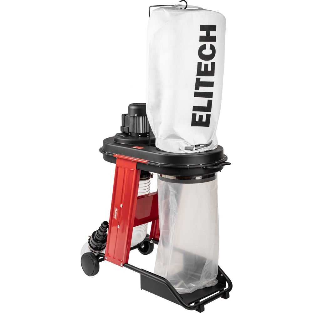 Изображение товара Пылесос для стружки Elitech ПДС 0600 55 л мощность 550 Вт для дерева