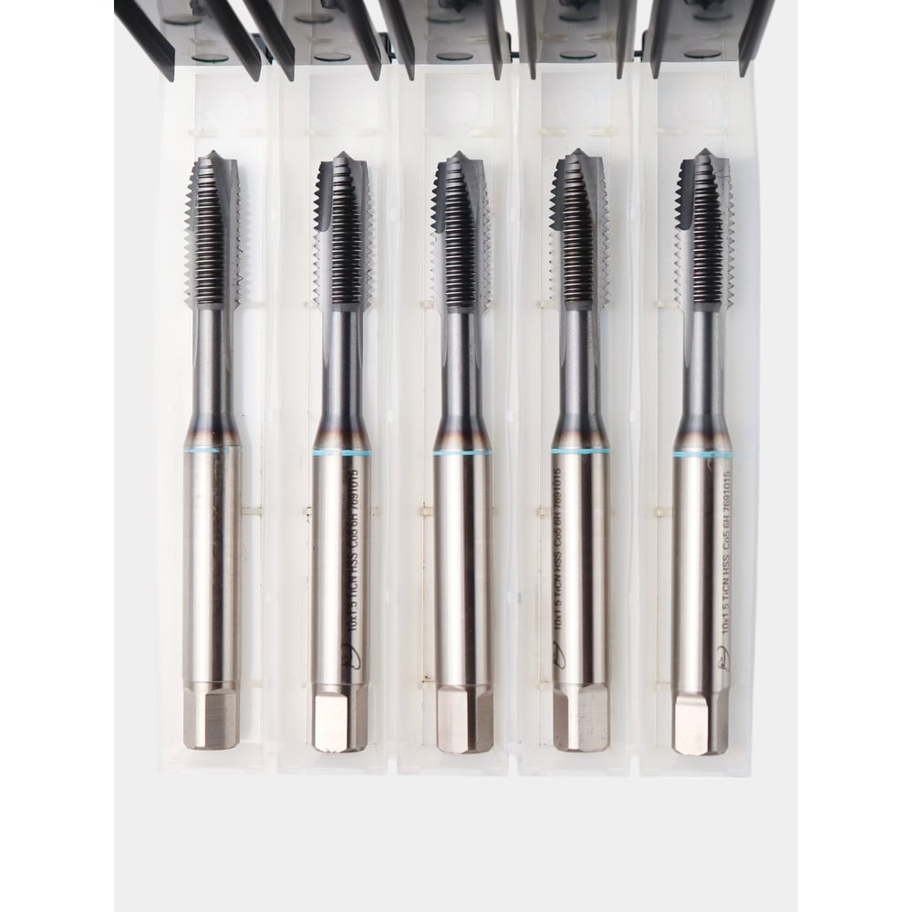 Изображение товара Метчик с прямой канавкой РОСИНСТРУМЕНТ М10x1,5 HSS-Co5 TiCN DIN371