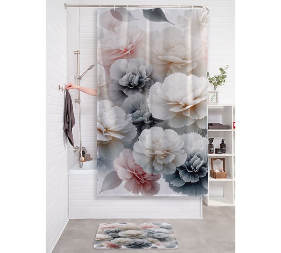 Изображение товара Фотоштора в ванную JoyArty МУЛЬТИ 180х200 sc_sd1904