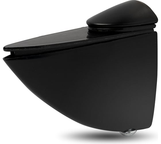 Изображение товара Декоративный полкодержатель JET средний 304 замок черный PM304Z.050BL99