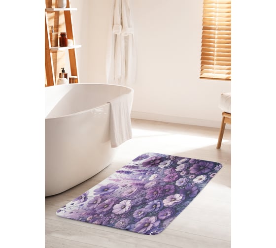 Изображение товара Коврик противоскользящий для ванной JoyArty 60x100 см. bath_sd1919_60x100