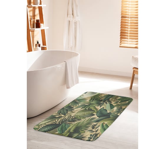 Изображение товара Коврик противоскользящий для ванной JoyArty 60x100 см. bath_sd1806_60x100