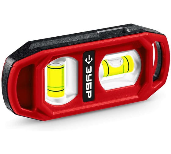 Изображение товара Компактный магнитный уровень ЗУБР Компакт-2, 100 мм, пластиковый корпус 3458