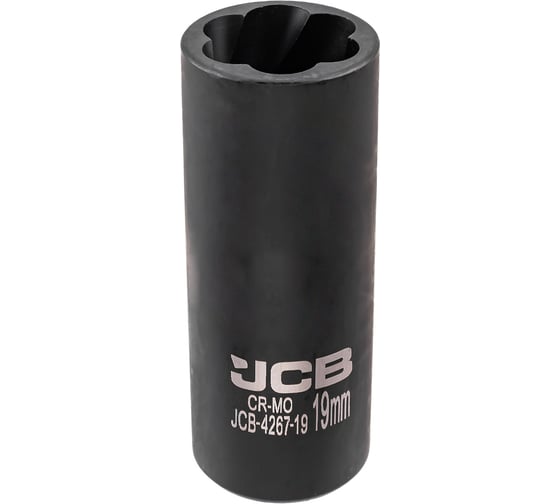 Изображение товара Головка ударная двухсторонняя JCB 1/2, 19мм (6гр.) JCB-4267-19(62491)