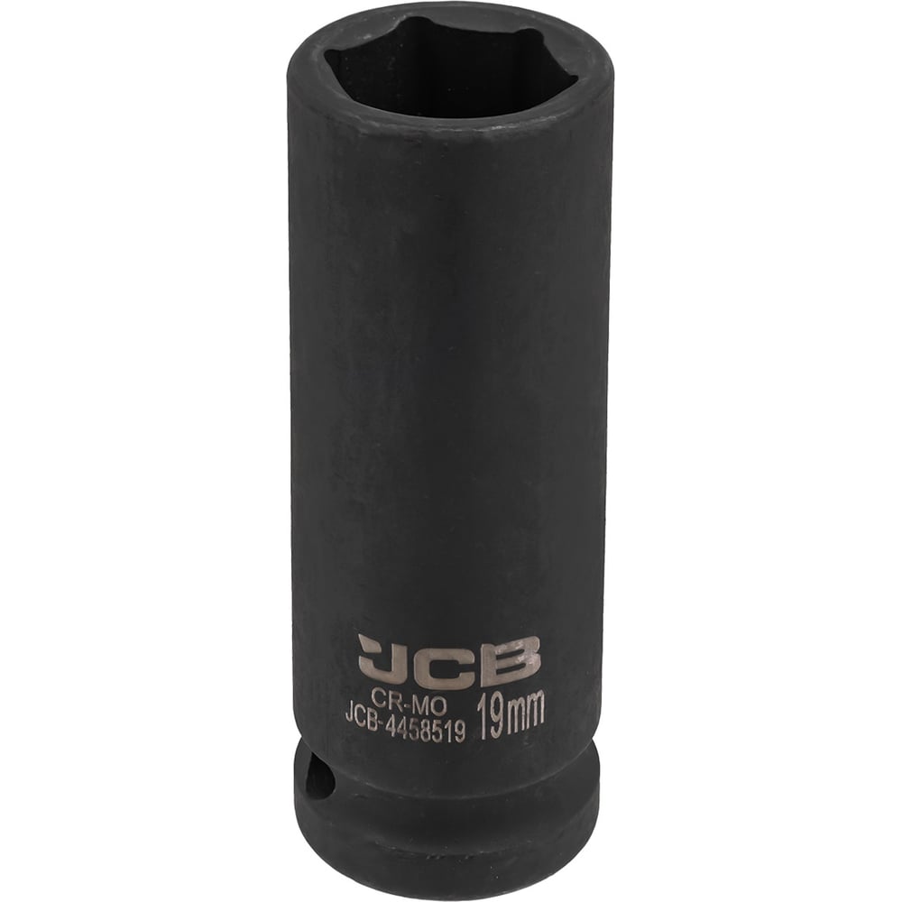 Изображение товара Головка ударная глубокая JCB 19мм 1/2 дюйма CrMo ударная торцевая