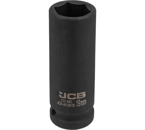 Изображение товара Головка ударная глубокая JCB 19мм (6гр), 1/2 JCB-4458519(59480)