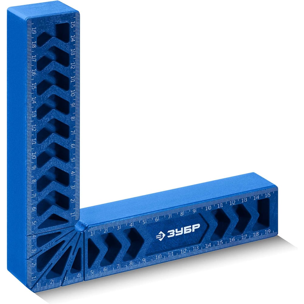Изображение товара Профессиональный угольник ЗУБР ПУ-200 200 мм для точных измерений