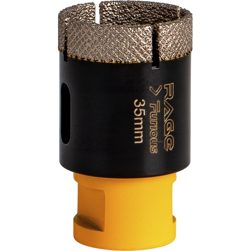 Изображение товара Коронка алмазная RAGE Furious для УШМ по керамограниту 35 мм