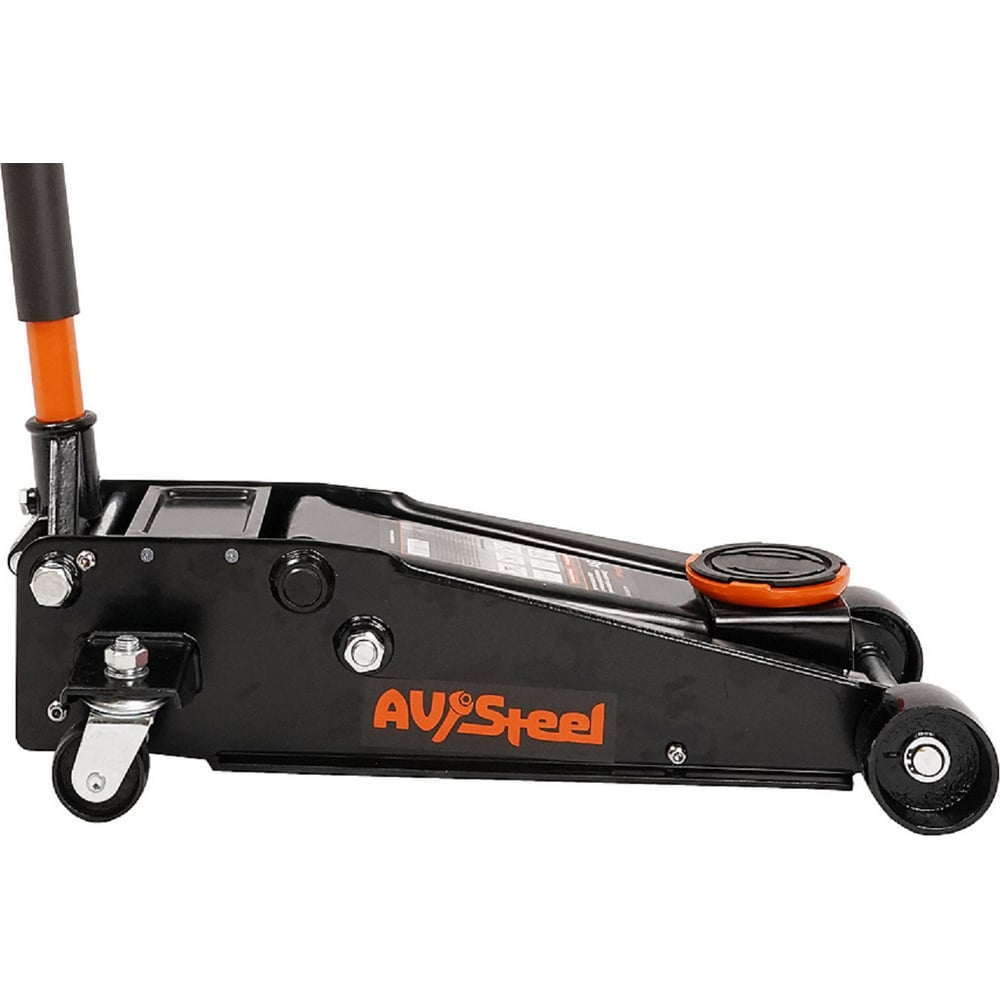 Изображение товара Домкрат гидравлический подкатной AV Steel 3т 130-465мм двухпоршневой