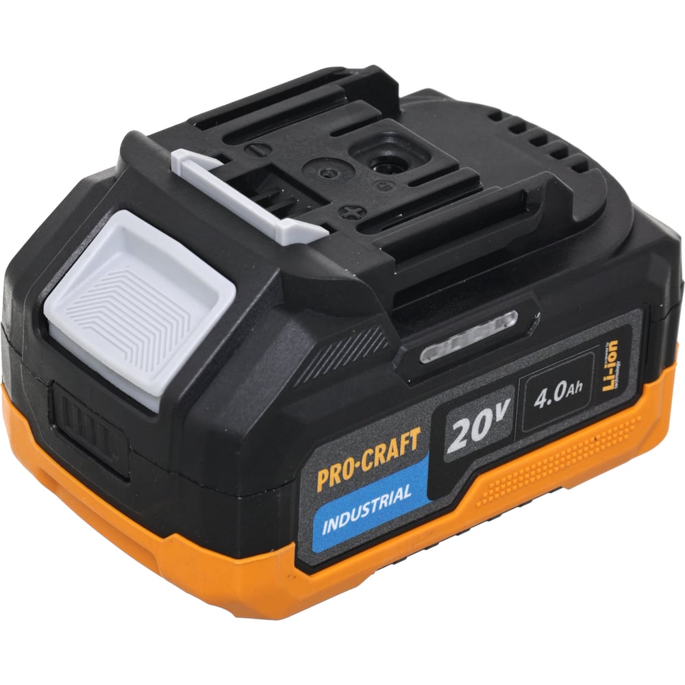 Изображение товара Аккумулятор PROCRAFT Li-Ion 20В 4Ач BAT20/4 Industrial профессиональный