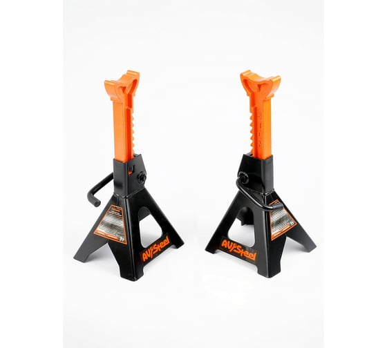 Изображение товара Страховочная опора для автомобиля AV Steel 3т, 289-418мм, 2шт., шт. AV-951232