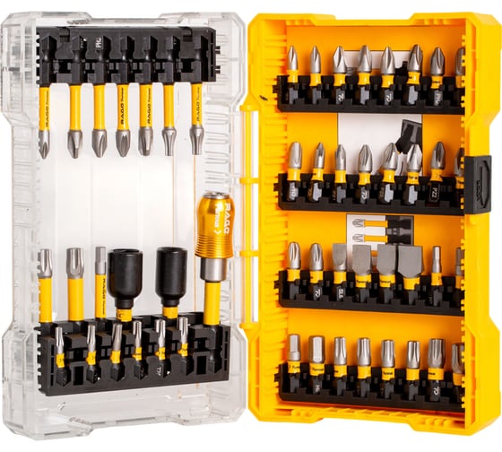 Изображение товара Биты RAGE Furious для шуруповерта магнитные торсионные IMPACT 51 предмет S2 554261