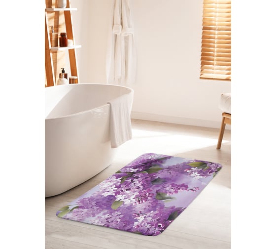 Изображение товара Коврик противоскользящий для ванной 60x100 см. JOYARTY bath_sd4669_60x100