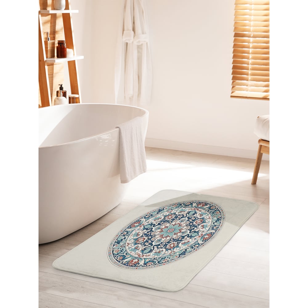 Изображение товара Коврик противоскользящий для ванной 60x100 см JOYARTY