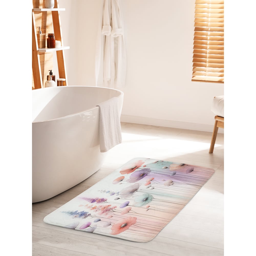 Изображение товара Коврик противоскользящий для ванной JOYARTY 60x100 см