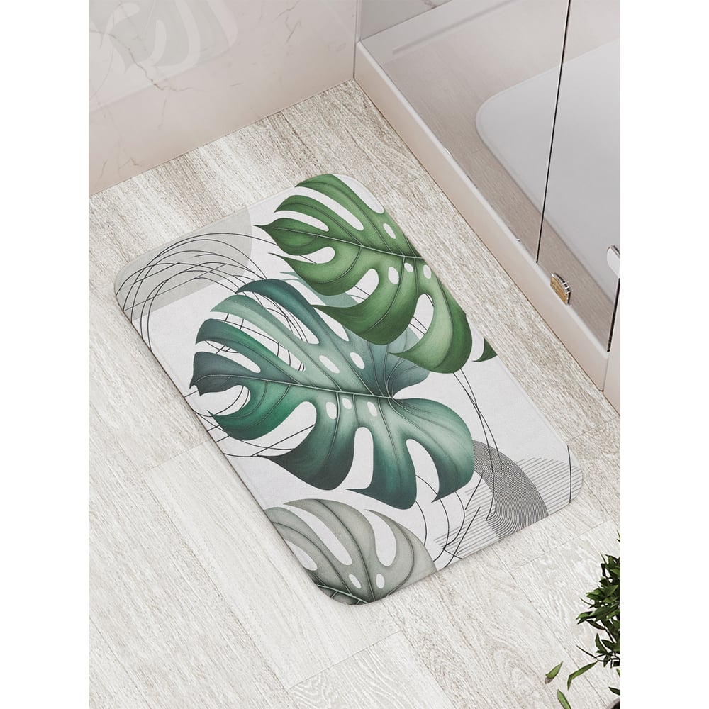 Изображение товара Коврик противоскользящий для ванной и сауны JOYARTY 77х52 см