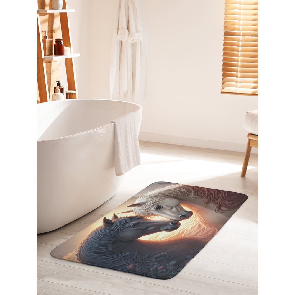 Изображение товара Коврик противоскользящий JOYARTY для ванной 60x100 см