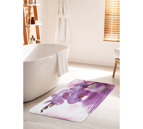 Изображение товара Коврик противоскользящий для ванной 60x100 см. JOYARTY bath_sd4673_60x100