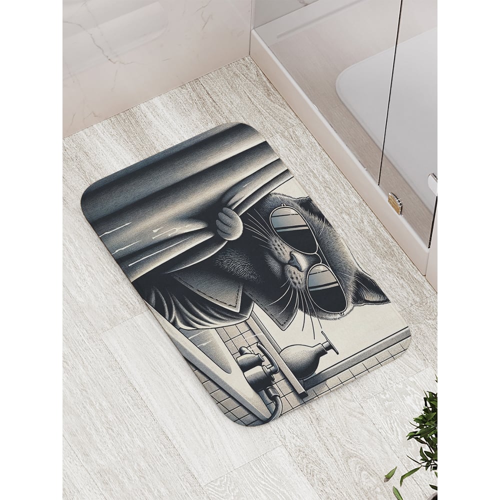 Изображение товара Коврик противоскользящий для ванной сауны бассейна 77х52 см JOYARTY bath_429875