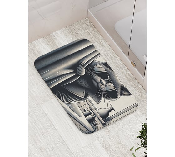 Изображение товара Коврик противоскользящий для ванной, сауны, бассейна, 77х52 см JOYARTY bath_429875