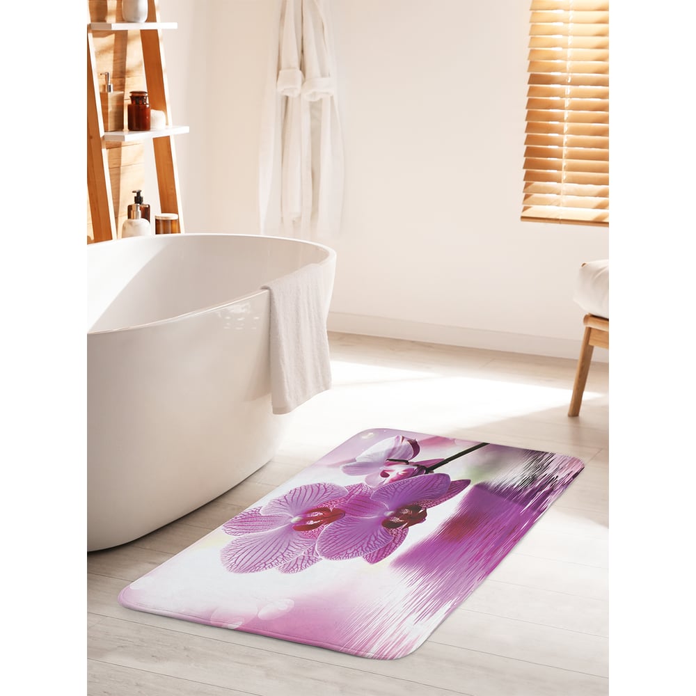 Изображение товара Противоскользящий коврик для ванной 60x100 см JOYARTY, безопасный и мягкий