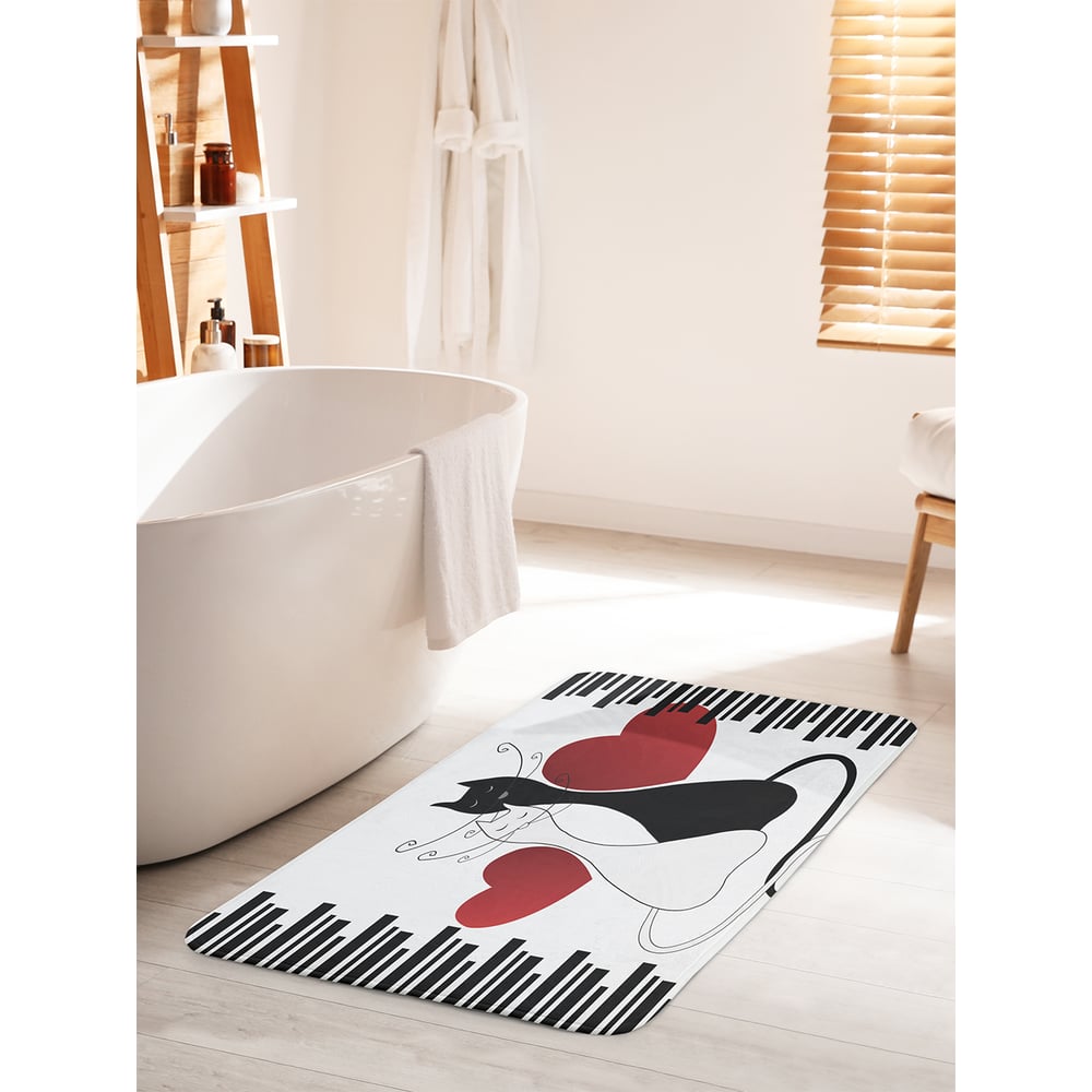 Изображение товара Коврик противоскользящий для ванной и сауны 60x100 см JOYARTY