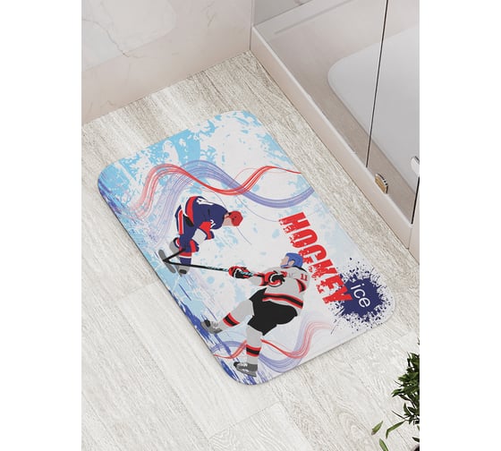 Изображение товара Коврик противоскользящий для ванной, сауны, бассейна, 77х52 см JOYARTY bath_54232