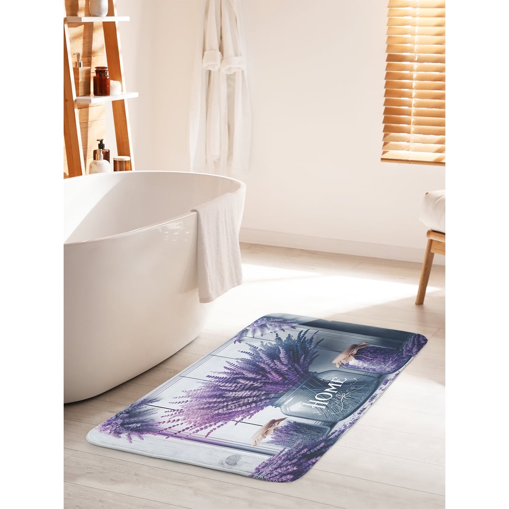 Изображение товара Коврик противоскользящий для ванной JOYARTY 60x100 см