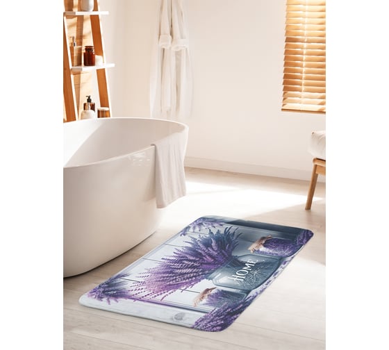 Изображение товара Коврик противоскользящий для ванной 60x100 см. JOYARTY bath_sd1931_60x100