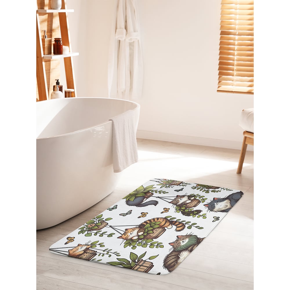 Изображение товара Коврик противоскользящий для ванной 60x100 см JOYARTY bath_sd1719_60x100