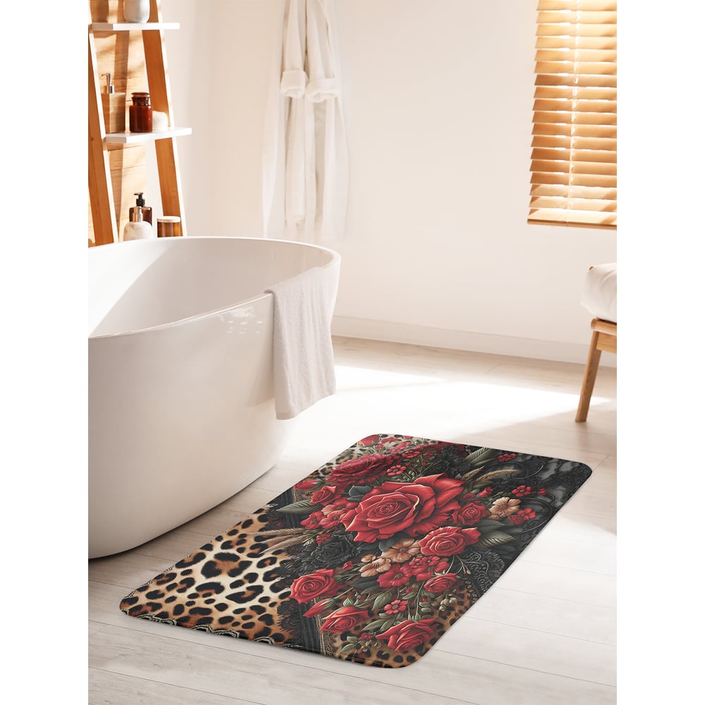 Изображение товара Коврик противоскользящий для ванной 60x100 см JOYARTY