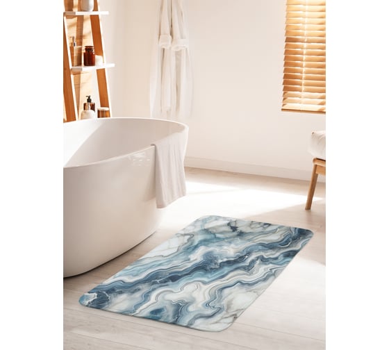 Изображение товара Коврик противоскользящий для ванной 60x100 см. JOYARTY bath_sd1639_60x100