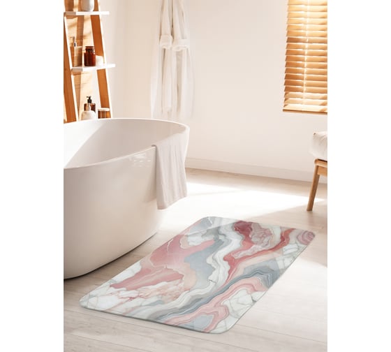 Изображение товара Коврик противоскользящий для ванной 60x100 см. JOYARTY bath_sd1905_60x100