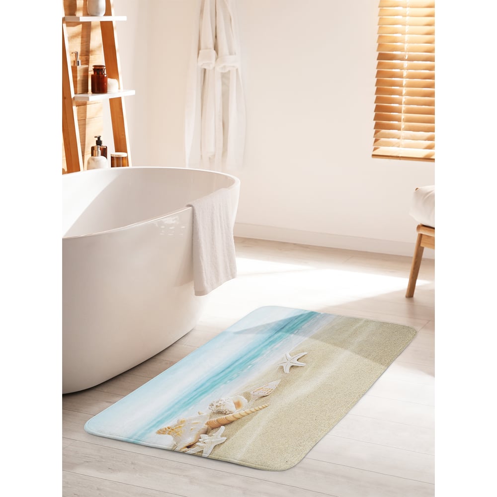 Изображение товара Коврик противоскользящий для ванной JOYARTY 60x100 см