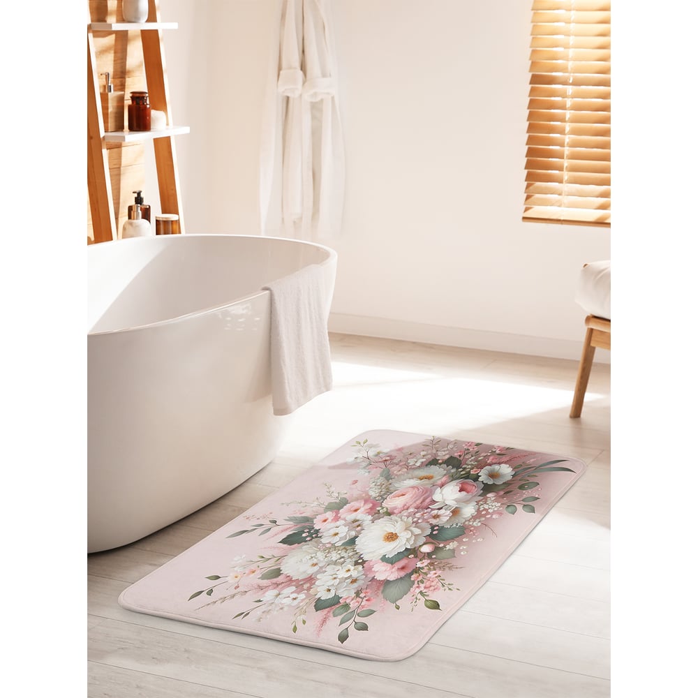 Изображение товара Коврик противоскользящий для ванной 60x100 см JOYARTY bath_sd2948_60x100