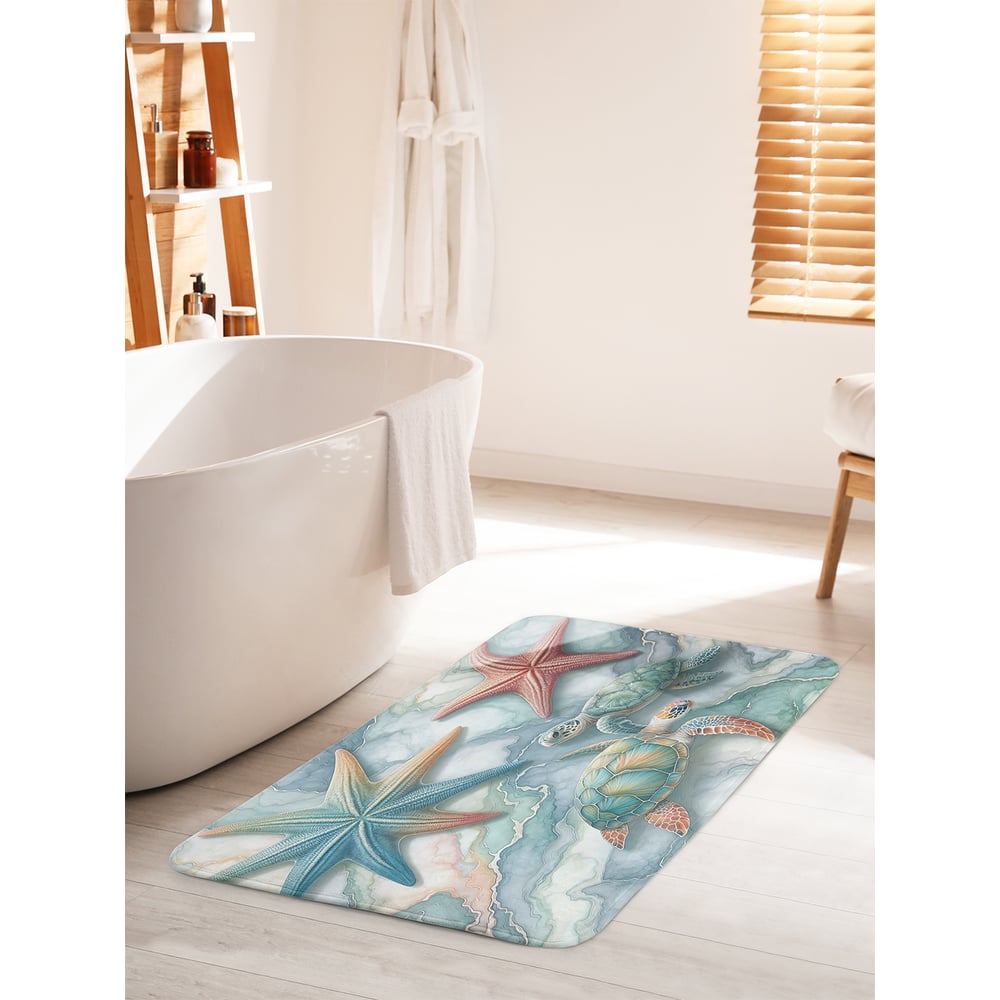 Изображение товара Коврик противоскользящий для ванной 60x100 см JOYARTY bath_sd1685