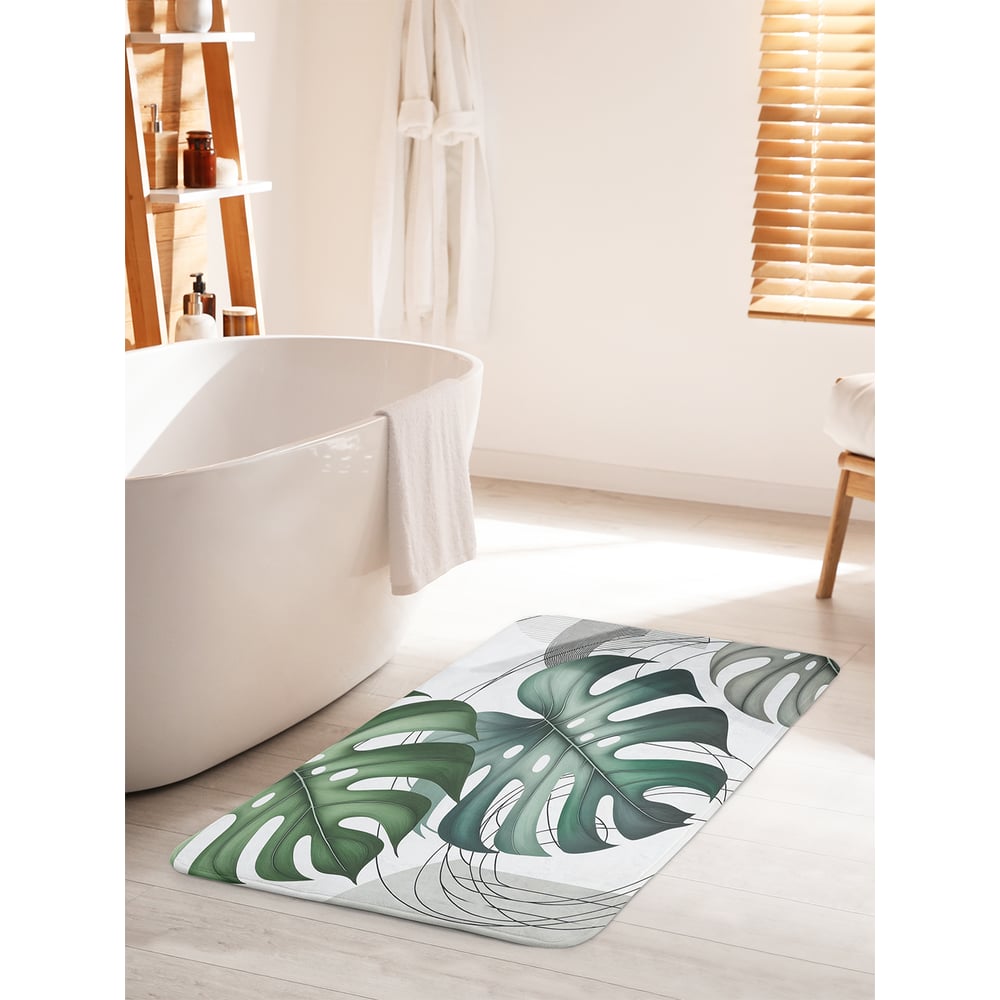 Изображение товара Коврик противоскользящий для ванной 60x100 см JOYARTY