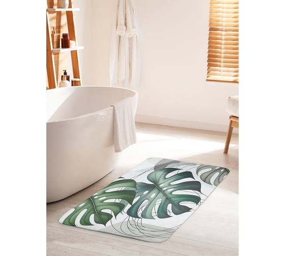 Изображение товара Коврик противоскользящий для ванной 60x100 см. JOYARTY bath_sd2880_60x100