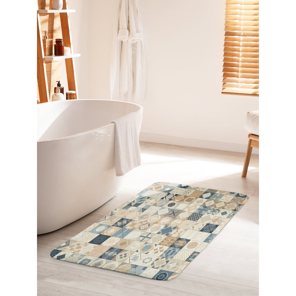 Изображение товара Коврик противоскользящий для ванной 60x100 см JOYARTY bath_sd1129_60x100