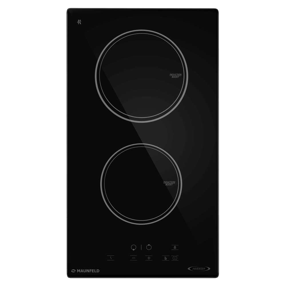 Изображение товара Индукционная варочная панель MAUNFELD AVI3022BK 2 конфорки сенсорное управление