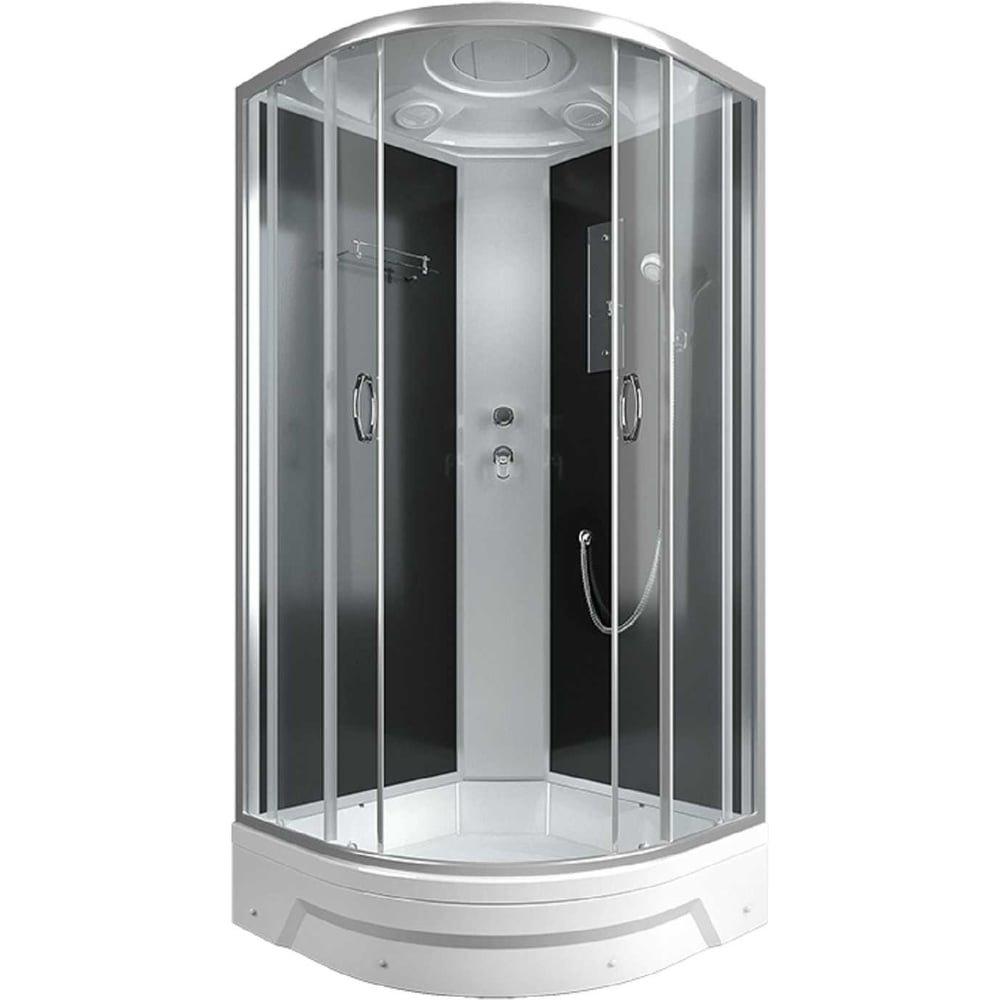 Изображение товара Душевая кабина Erlit Comfort 900x900 мм с раздвижными дверями и акриловым поддоном