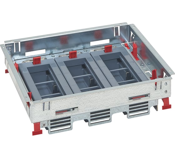 Изображение товара Основание Legrand для горизонтальной установки ЭУИ с регулировкой по высоте, стандартное исполнение, 12/18 мод. 088021