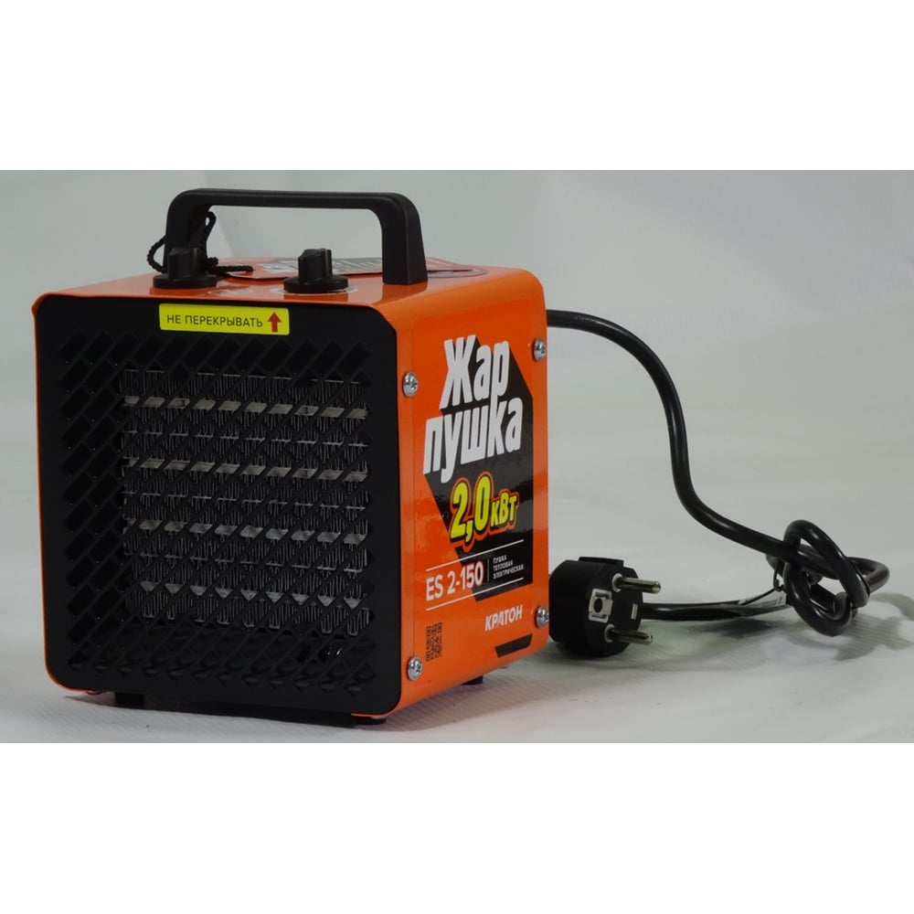 Изображение товара Тепловая электрическая пушка КРАТОН Жар-пушка ЕS 2-150 3 09 04 037