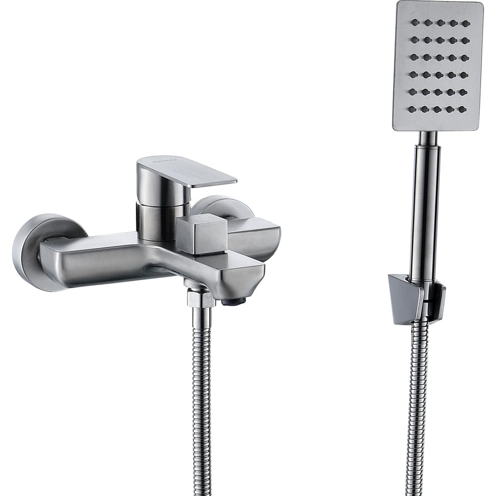 Изображение товара Смеситель для ванны ESKO Ekaterinburg EK54 нержавеющая сталь современный однорычажный