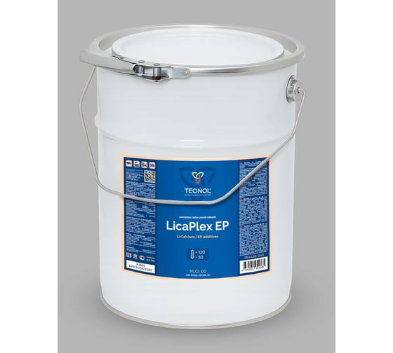 Изображение товара Универсальная полужидкая смазка TECNOL LicaPlex EP00 (Li-Ca) 4,5 кг. 394438-045