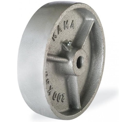 Изображение товара Колесо термостойкое KAMA 80 мм, посадка на ось 12 мм 80x30-DDB-HT
